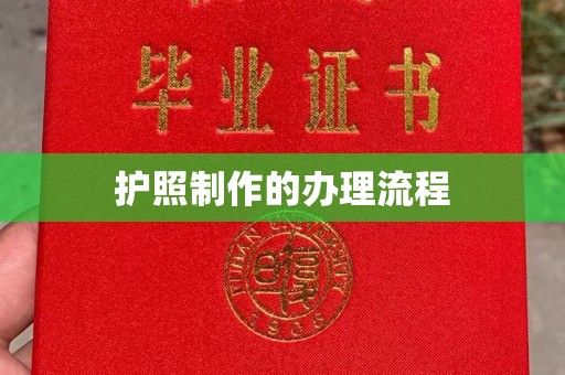 义马护照制作的办理流程